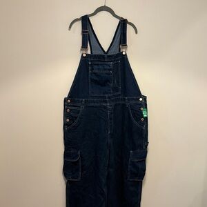NWT GAP Dark Blue Denim Jumpsuit